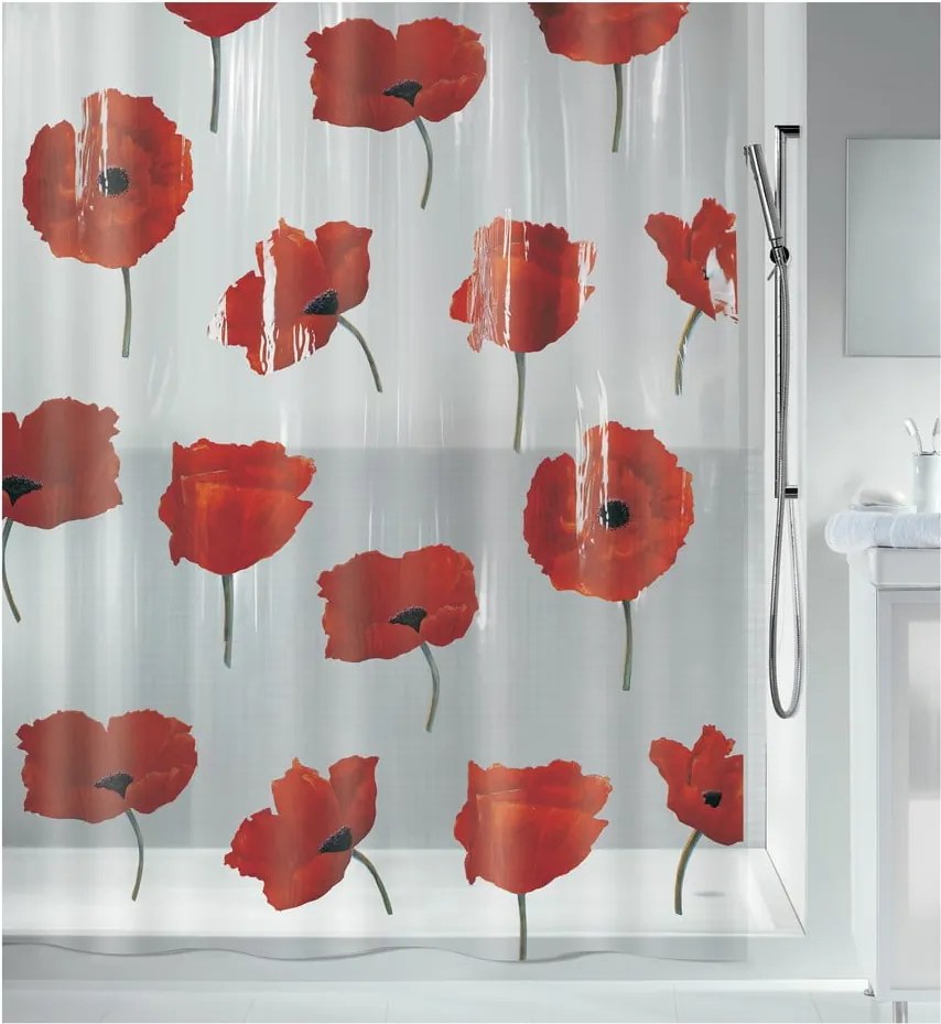 Завеса за душ 180x200 cm Poppy – Spirella