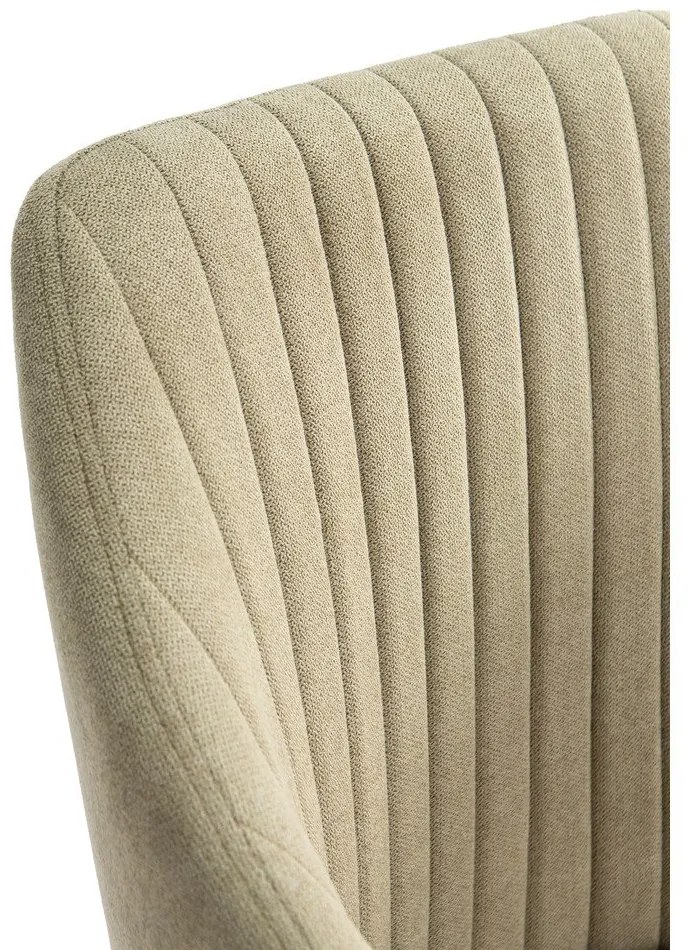 Светлозелени тапицирани трапезни столове в комплект 2 бр. Nadi – Marckeric