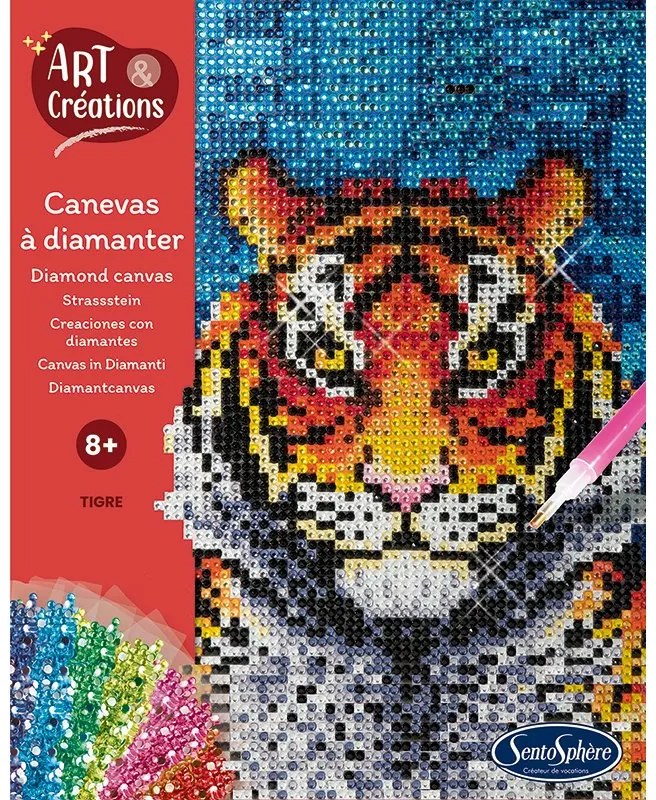 Sentosphere - Канава с цветни камъчета Тигър 20270