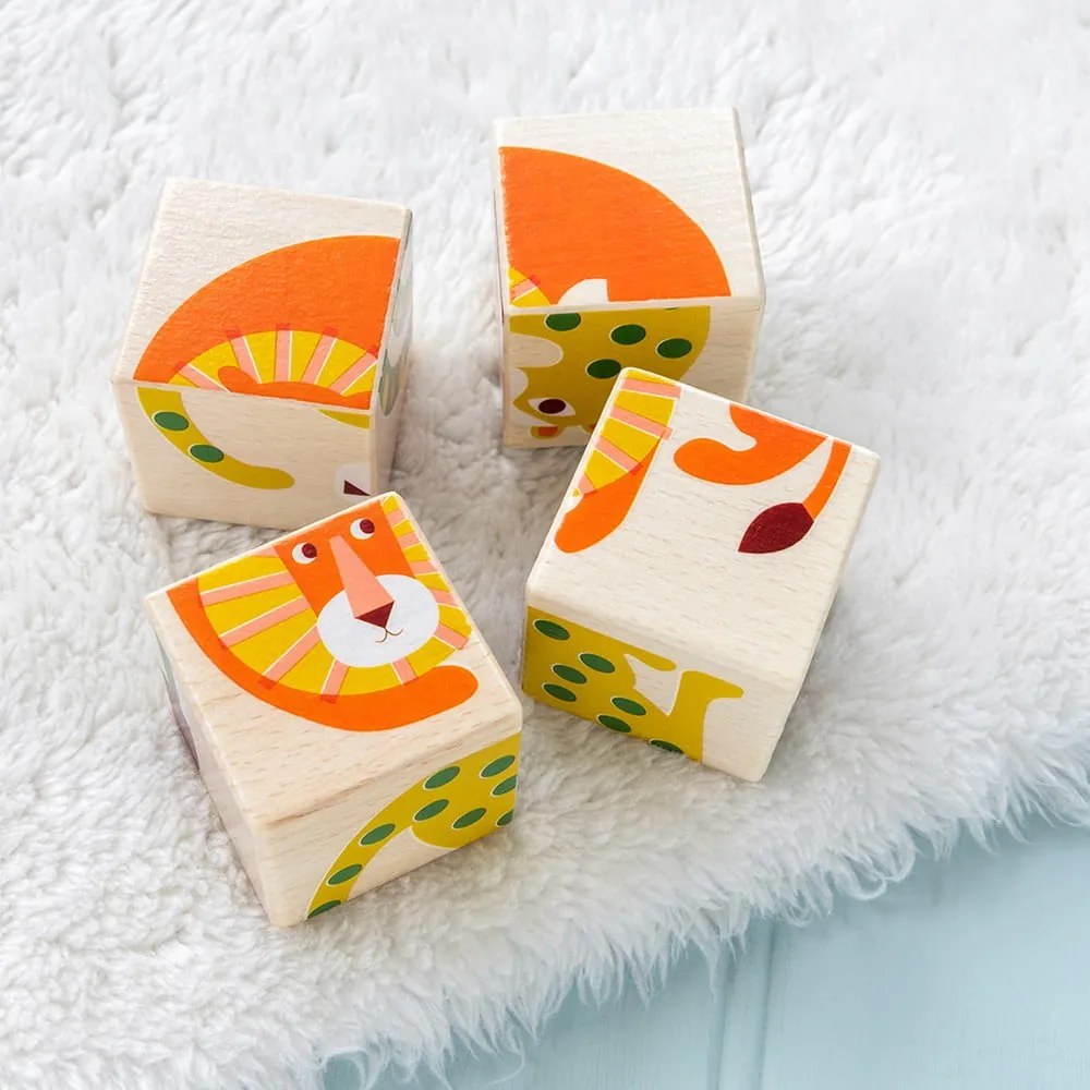 Дървени кубчета Wild Wonders – Rex London