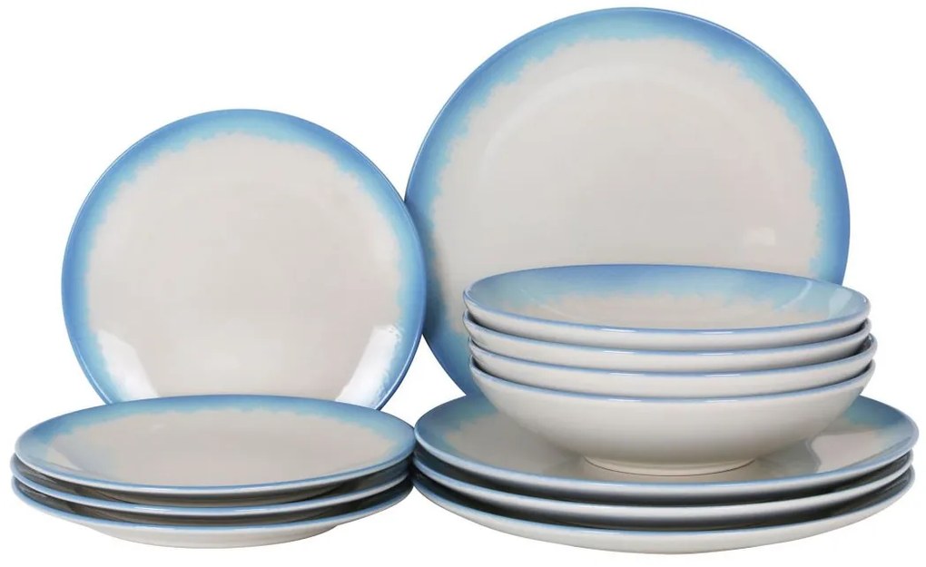 Сервиз за хранене LA MEDITERRANEA Ibiza, 12 части, порцелан