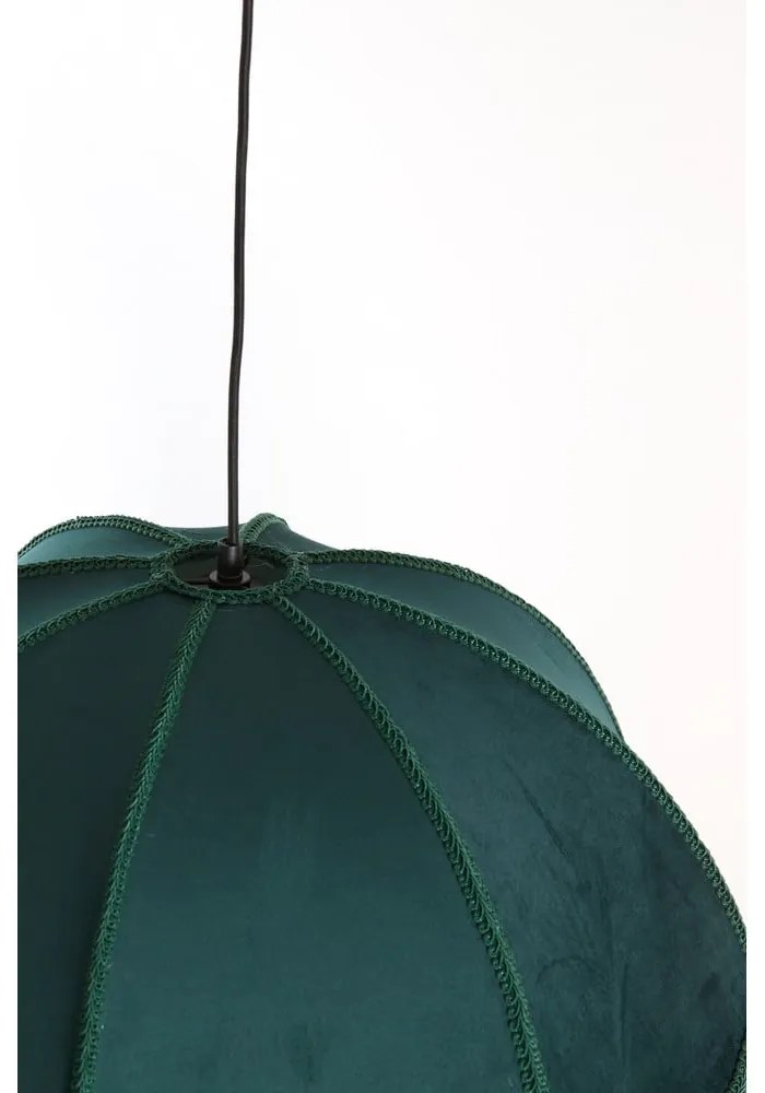 Висящо осветително тяло петролено с текстилен абажур ø 60 cm Malacia – Light &amp; Living