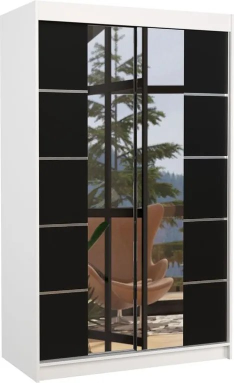 Гардероб Spezia 120 плъзгащ се-Leuko-Mauro