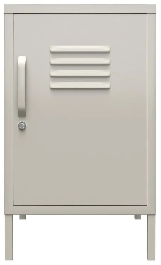 Бежово метално нощно шкафче Bradford – Støraa