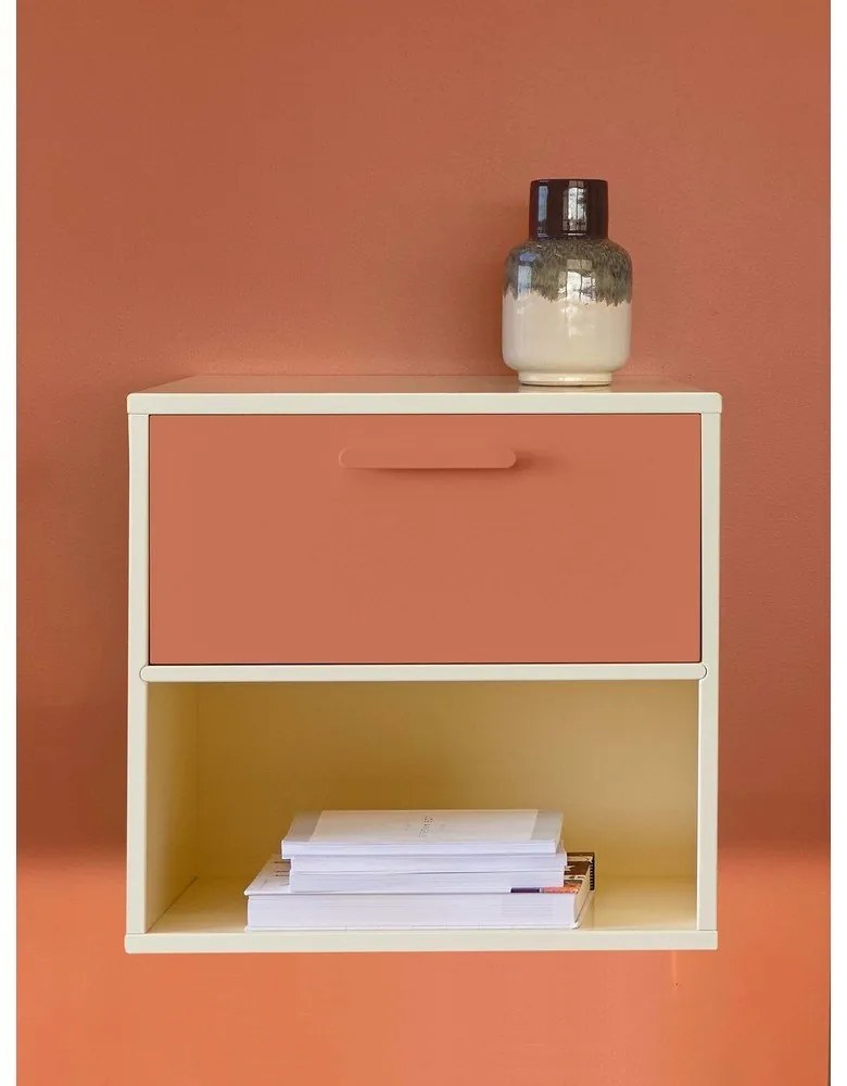 Червено-жълто стенно нощно шкафче Keep by Hammel - Hammel Furniture