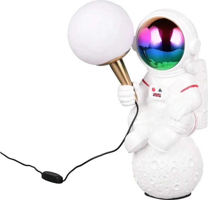 Бяла бебешка лампа Strong – Reality