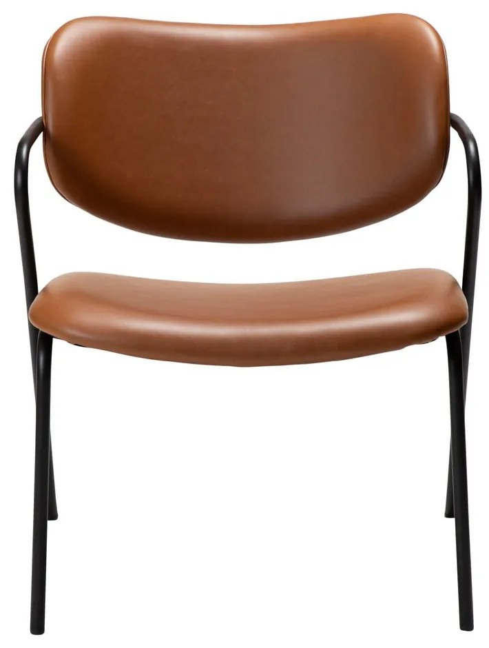 Кафяв фотьойл от изкуствена кожа в цвят коняк Zed - DAN-FORM Denmark