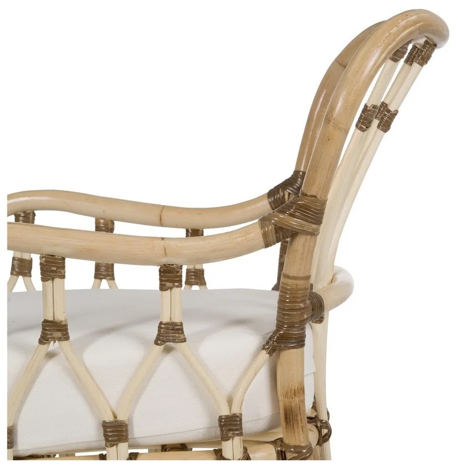 Кресло тъкано в естествен цвят – Ixia