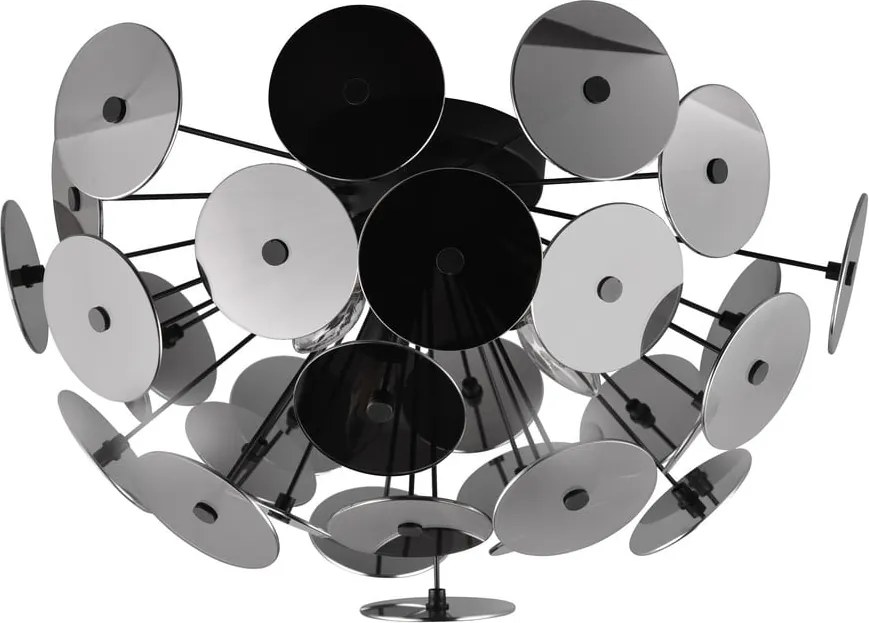 Матово черно таванно осветително тяло Discalgo - Trio