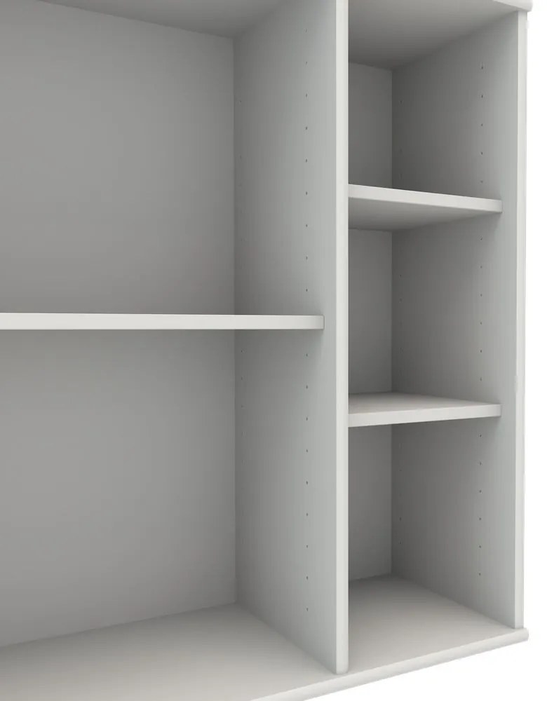 Бяла модулна система от рафтове 68,5x69 cm Mistral Kubus - Hammel Furniture