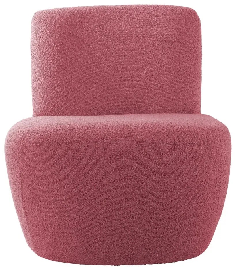 Розово кресло от плат букле Ada – Leitmotiv