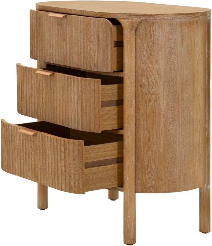 Скрин от масивна ела в естествен цвят 80,5x82x47 cm Gothenburg – Mauro Ferretti