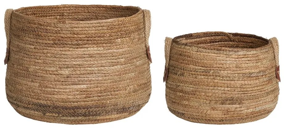Кошници в комплект от 2 бр. от плетеница ø 39x28,5 cm Aosta – House Nordic
