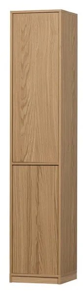 Модулен шкаф в дъбов декор в естествен цвят 40x199 cm Modulair - vtwonen