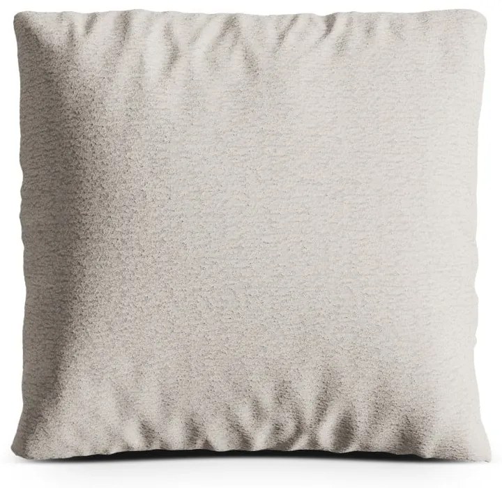 Бежова възглавница за диван от прежда с примки от букле Kemi – Cosmopolitan Design