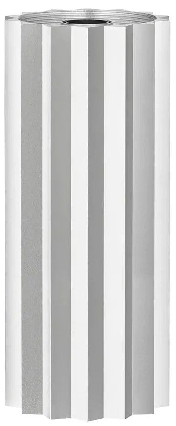 Затъмняваща се настолна лампа в сребрист цвят/светлозелена с текстилен абажур (височина 36 cm) Taite – Blomus