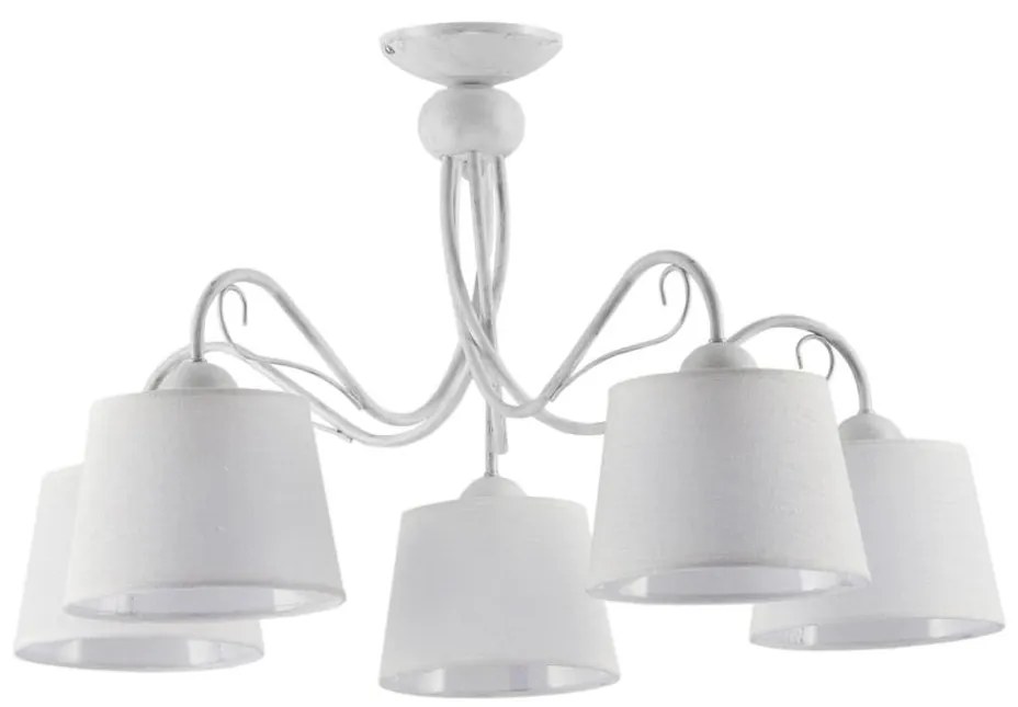 Jupiter 1350 - KM 5 PB - таванна лампа KAMELIA 5xE27/60W/230V