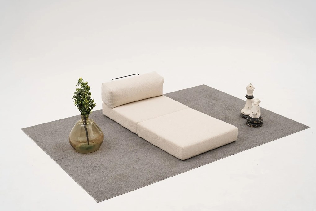 Ъглов диван Comfort Mini, цвят Кремав