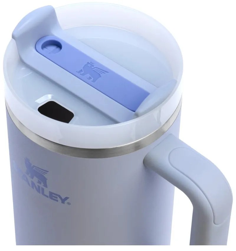 Лилав термос със сламка от неръждаема стомана 1,18 l Quencher H2.0 FlowState Tumbler Dew Drop – Stanley