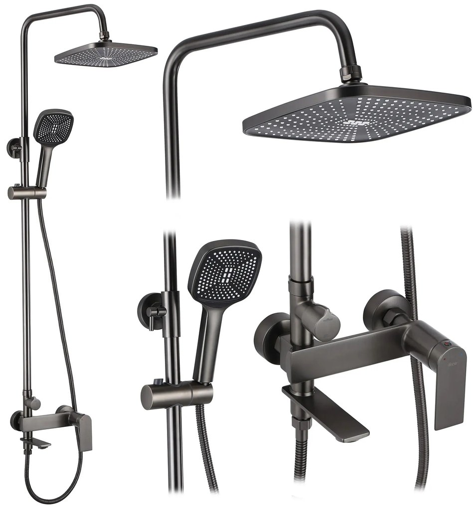 Комплект за душ REA STORM Titanium