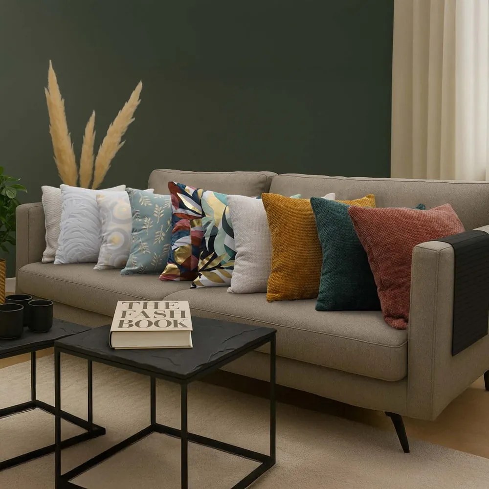 Калъфка за възглавница от шенил 40x40 cm Leo – douceur d'intérieur