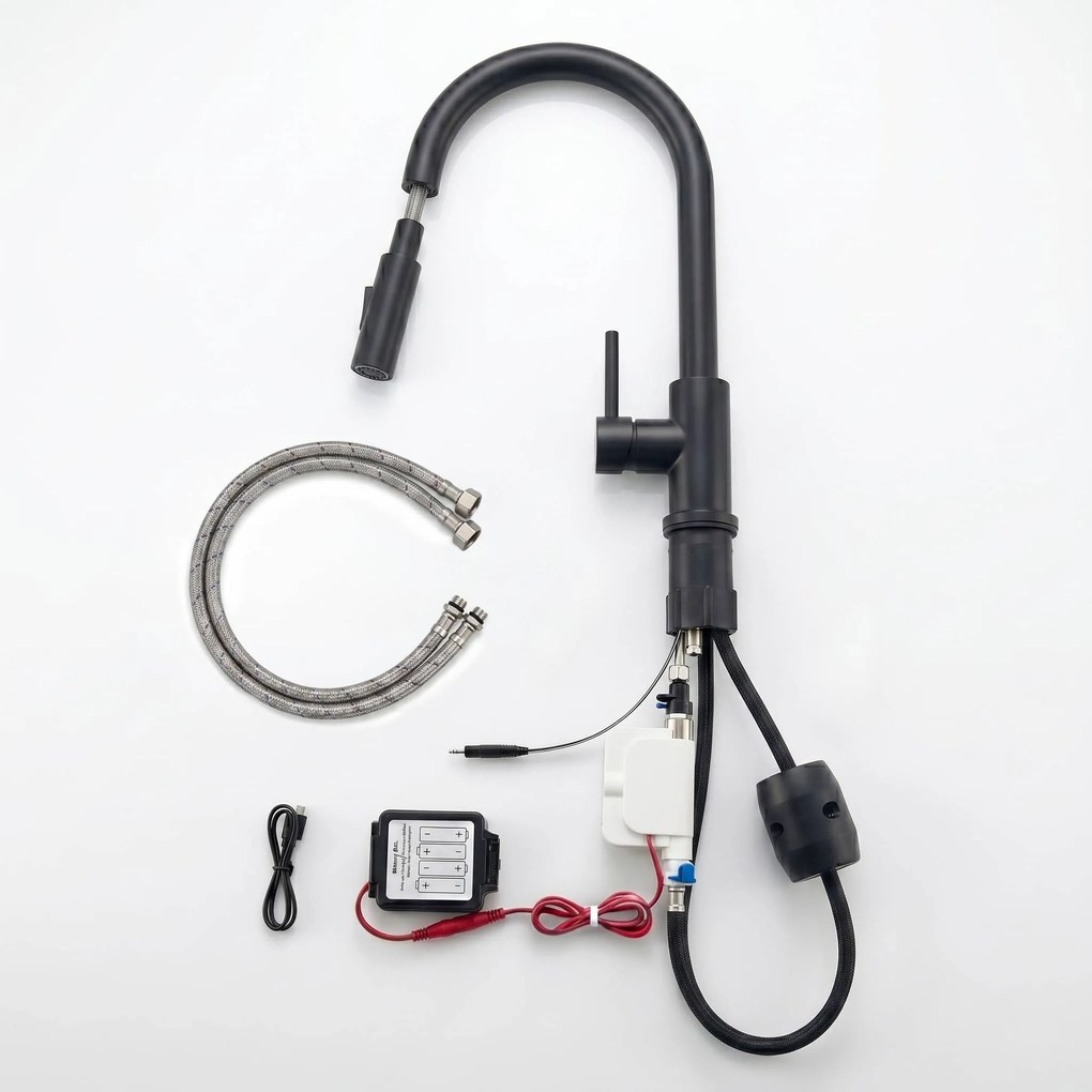 Смесител за кухня Rea Fresh Touch Black Matt