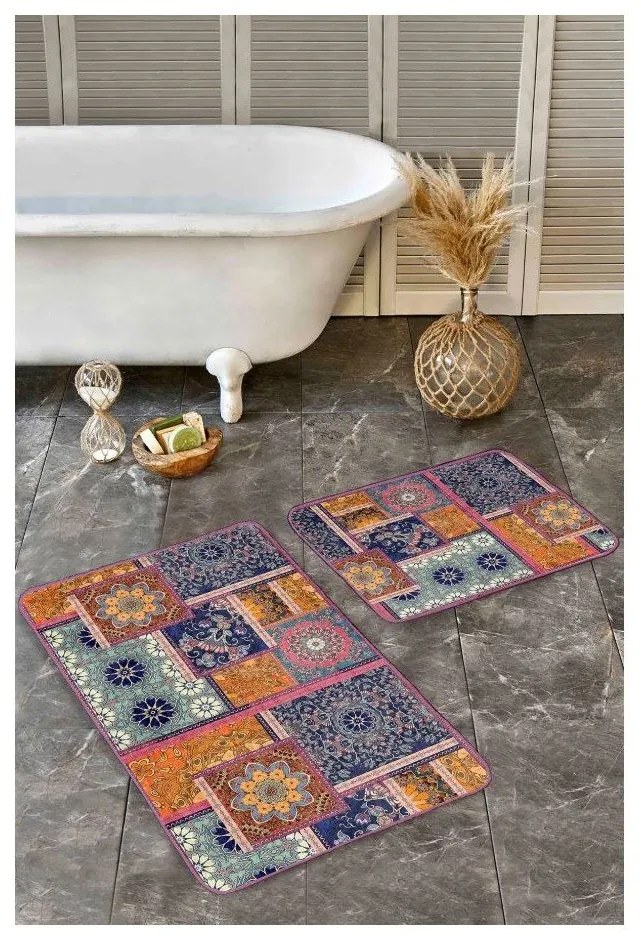 Кадифени килими за баня в комплект от 2 бр. 60x100 cm – Mila Home