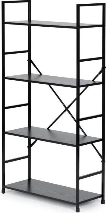Голяма етажерка на 4 рафта ModernHome, дизайн в стил лофт