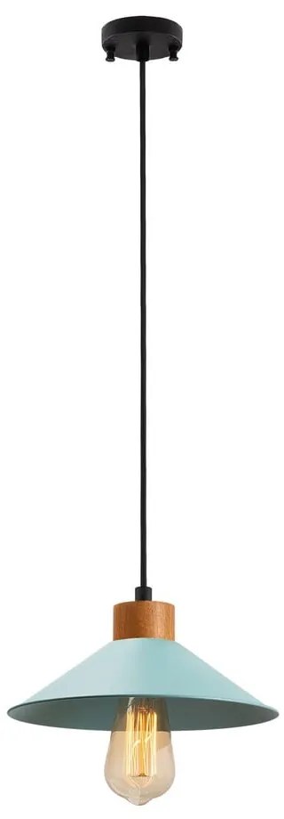 Висящо осветително тяло с метален абажур ø 24 cm Gece – Opviq lights