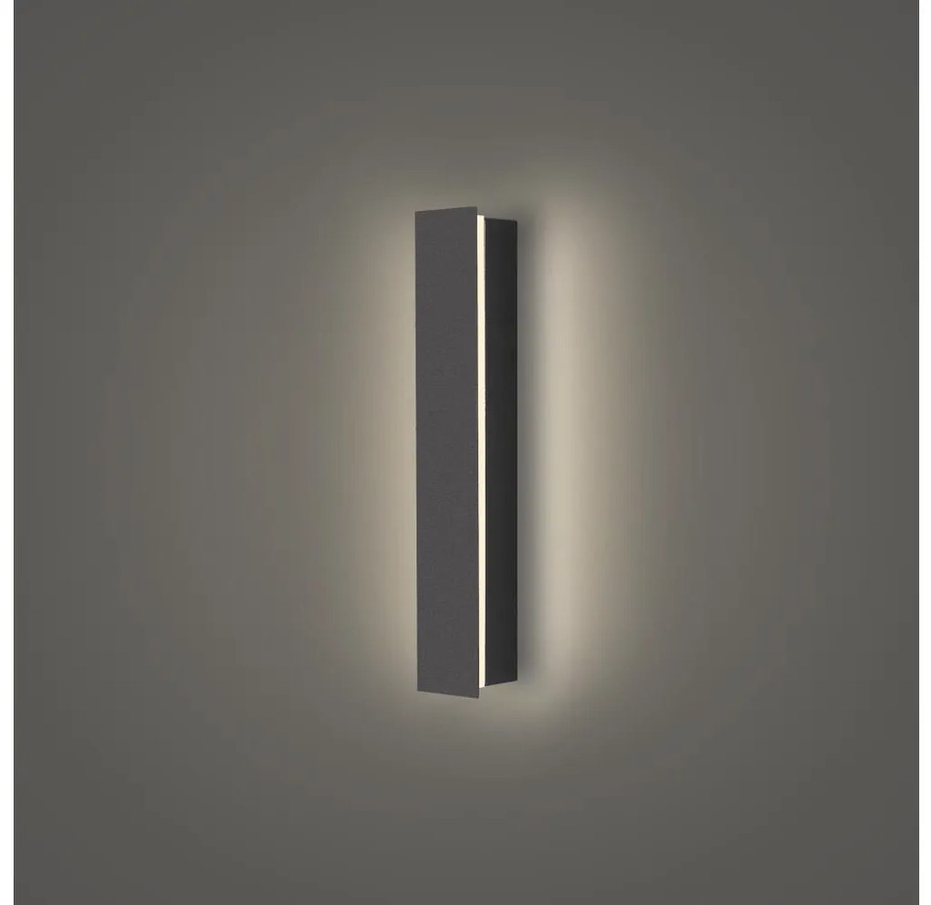 Brilagi - LED външно стенно осветително тяло LINEAR LED/8W/230V 4000K IP65 антрацит