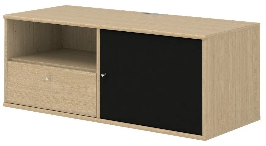 Телевизионен скрин с дъбова облицовка Mistral 222 - Hammel Furniture