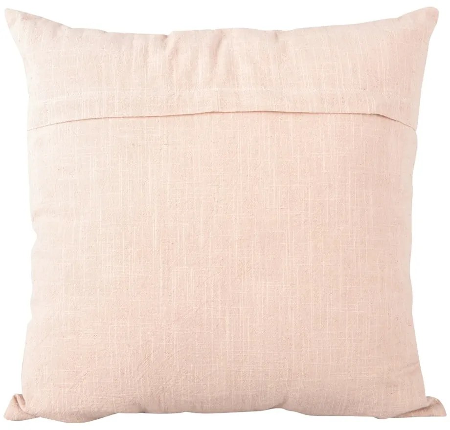 Розова памучна възглавница Вълна, 45 x 45 cm - PT LIVING