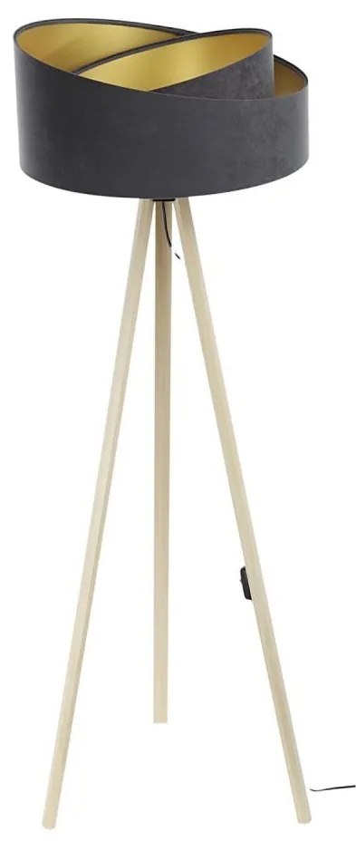 Лампион GALAXY 1xE27/60W/230V сив/бежов