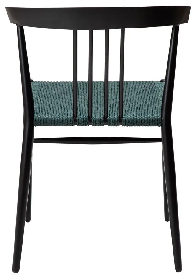 Черно-тюркоазен стол за хранене Sava - DAN-FORM Denmark