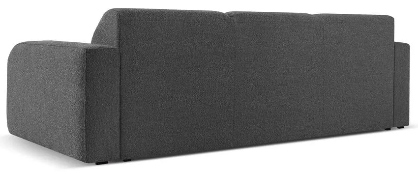 Тъмносив диван от плат букле 235 cm Molino - Micadoni Home