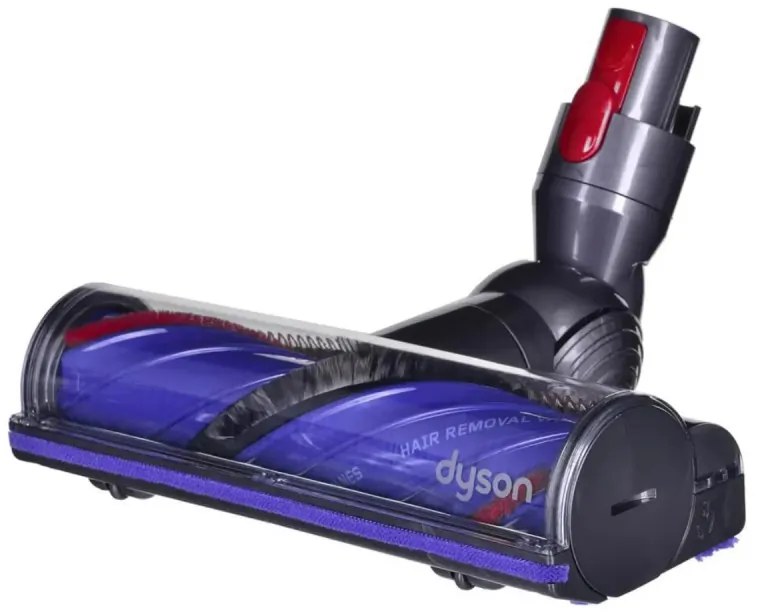 Вертикална прахосмукачка Dyson V10 Origin 394464-01, 525W, 151AW, 0.76l, 125000 об/мин, 60 мин, 3 режима, Motorbar четка, Никел/червен