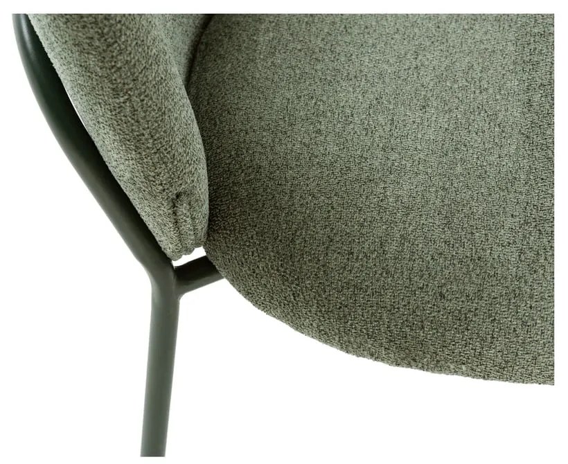 Зелени трапезни столове в комплект от 4 бр. Daia – Marckeric