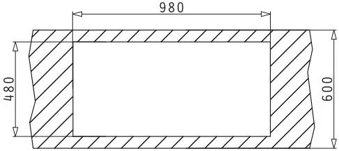 Измийте Pyramis Amaltia 1B 1D-100X50-гладка