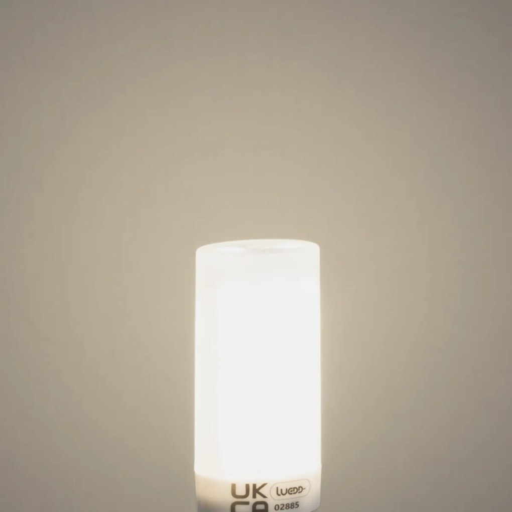 Комплект от 5 димируеми LED крушки G9 с 3 степени на димиране, опал, 4.5W, 500lm, 4000K