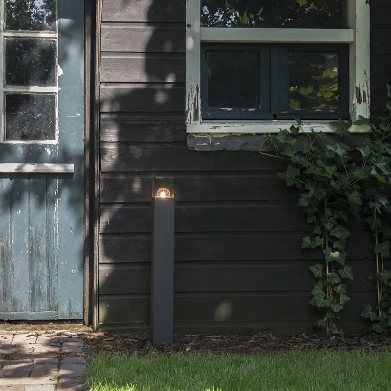 Интелигентна стоеща лампа за външен монтаж антрацит 70 см с Wi-Fi P45 - Denmark