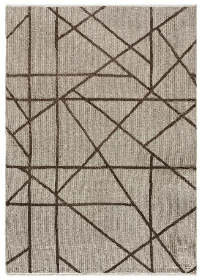 Светлокафяв килим 120x170 cm Lux - Universal