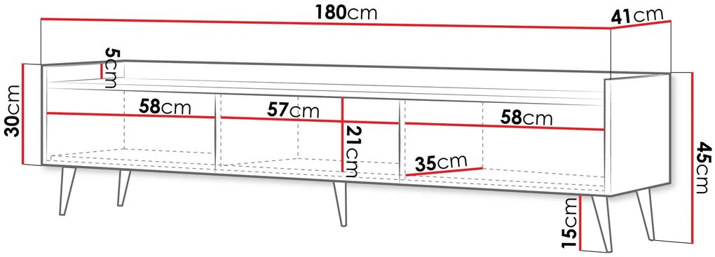ТВ шкаф Ademo plus