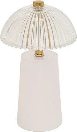 Настолна лампа atmosphera Olie, LED, Стъкло, 19 cm, Асорти