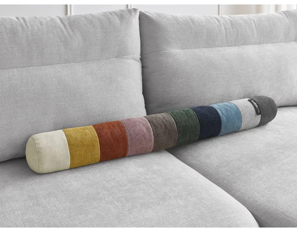 Светлосив ъглов диван Aden – Bobochic Paris