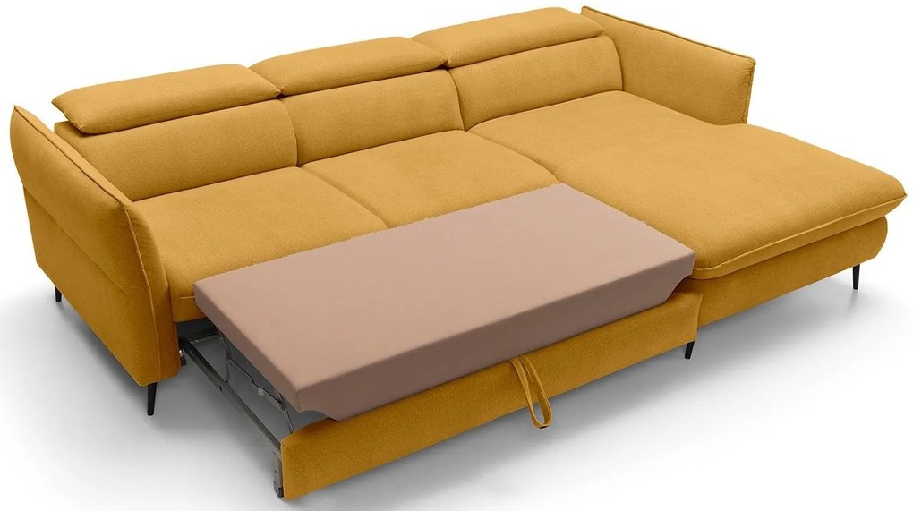 Ъгъл диван Emerald-Left-Yellow