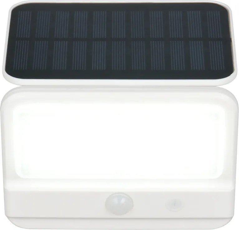 LED стенно външно осветително тяло със соларен панел (височина 9 cm) Viamao – Reality