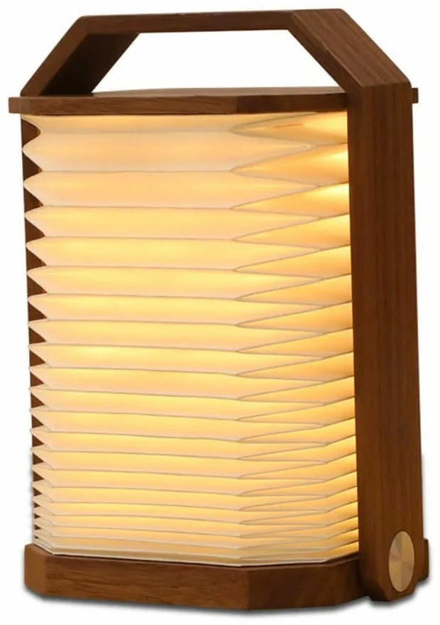 Бяла/в тъмно естествен цвят светлинна декорация с USB Origami – Gingko