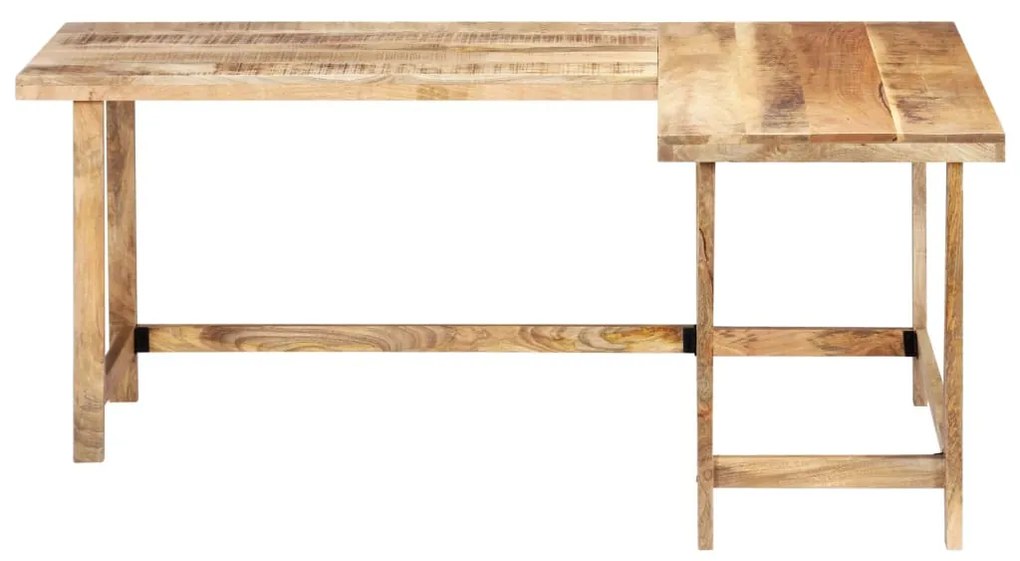 247905 vidaXL Бюро, 180x120x76 см, мангово дърво масив