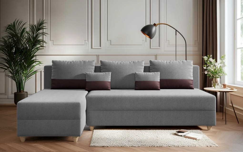 Разтегателен ъглов диван Дафини