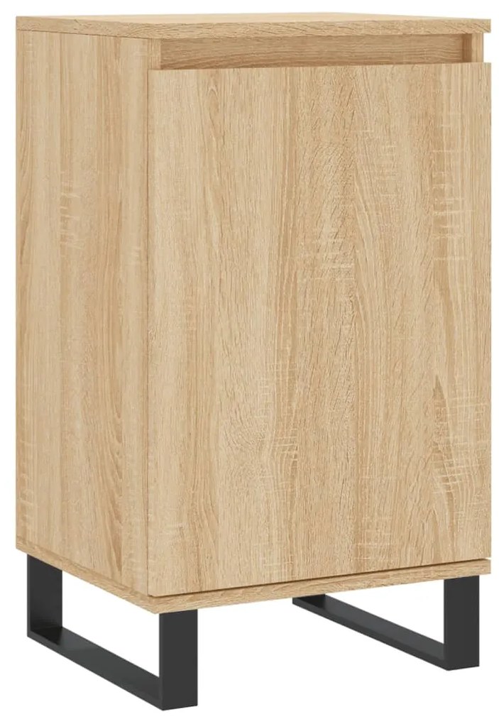 831074 vidaXL Бюфет дъб сонома 40x35x70 см инженерно дърво